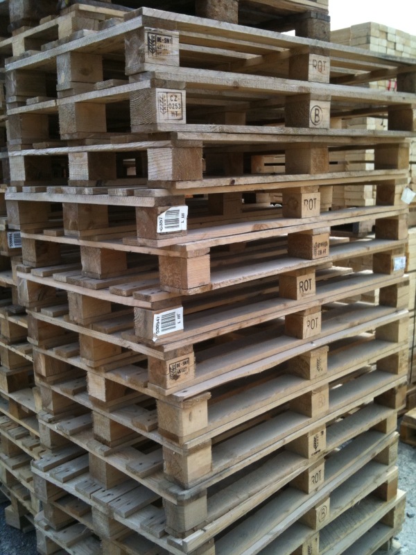 Palettes usagées Palettes usagées